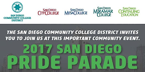 The San Diego Community College District Pride Parade
