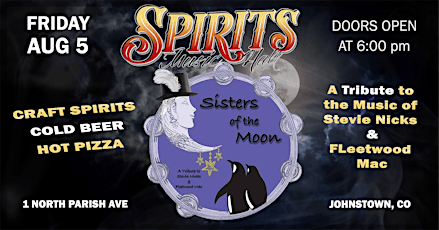 Sisters of the Moon @ Spirits