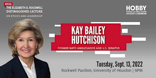 A Conversation with Kay Bailey Hutchison