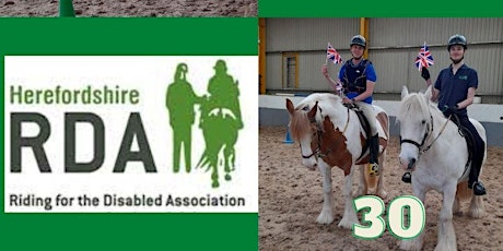 Herefordshire RDA 30th Anniversary Tea Party