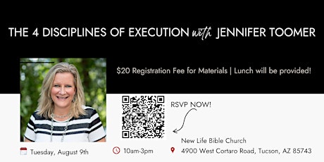 The 4 Disciplines of Execution with Jennifer Toomer