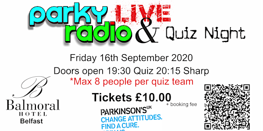 Parky Radio Live & Quiz Night