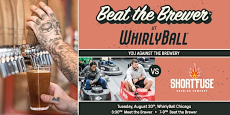 Beat the Brewer at WhirlyBall vs. Short Fuse Brewing | Chicago