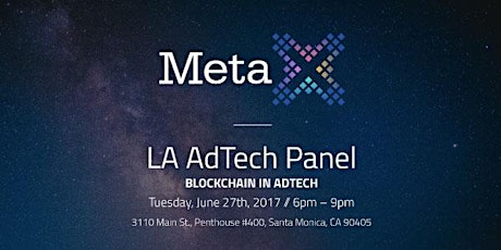 LA AdTech Panel: Blockchain In Adtech  primary image