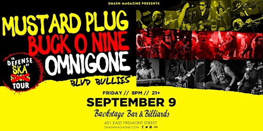 Mustard Plug and Buck-O-Nine with Omnigone