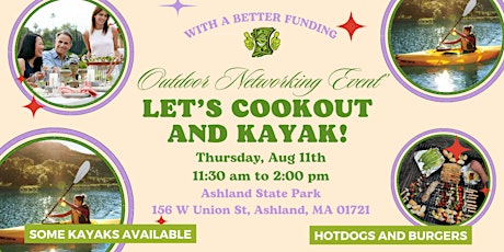 Let’s Cookout and Kayak! Outdoor Networking Event with A Better Funding