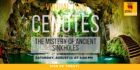 Online Guided Tour in Spanish: Mexican Cenotes - All levels are welcome!