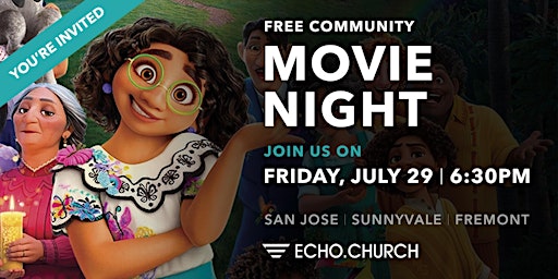 FREE COMMUNITY MOVIE NIGHT: Disney's Encanto | Sunnyvale primary image