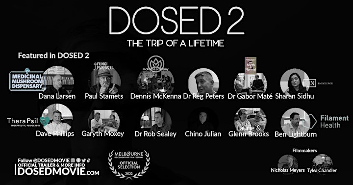 'DOSED 2: The Trip of a Lifetime' - ONE SHOW ONLY in London, UK with Q&A! image