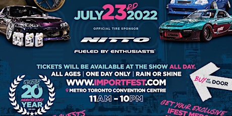 IMPORTFEST - TICKETS ON SALE AT ENTRANCE! primary image