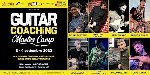 Guitar Coaching - Master Camp