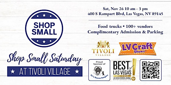 Shop Small Saturday at Tivoli
