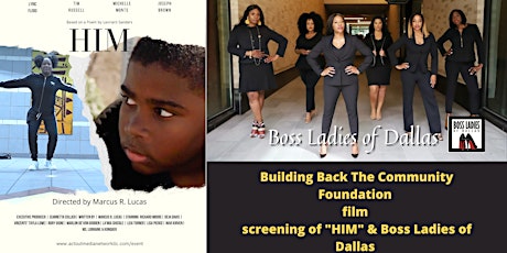 Building Back The Community Foundation Showing HIM & Boss Ladies of Dallas