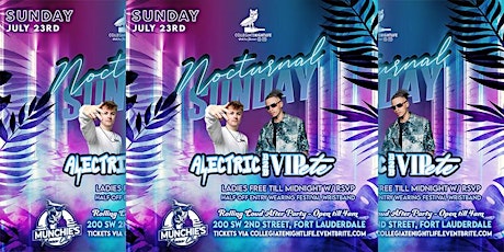 NOCTURNAL SUNDAYS @ MUNCHIES FORT LAUDERDALE | ROLLING LOUD AFTER PARTY