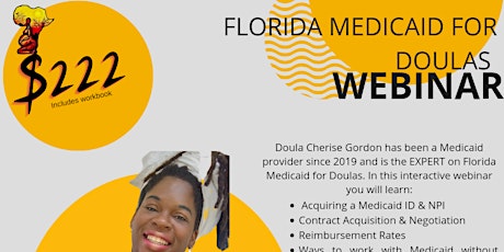 Florida Medicaid for Doulas Webinar