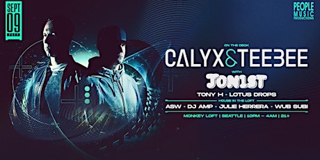People Music Presents: CALYX & TEEBEE w JON1st
