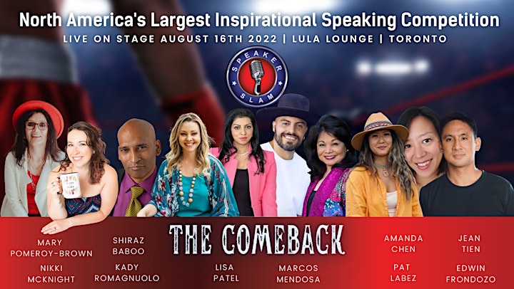 Speaker Slam: The Comeback | Inspirational Speaking Competition image
