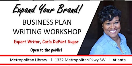 Expand Your Brand Business Plan Workshop primary image