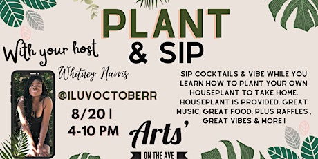 Plant & Sip Event