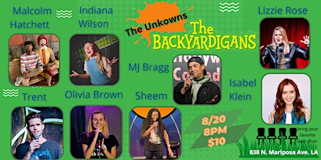 Comedy Show The Unknowns Backyardigans Edition