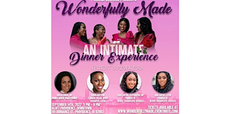 Wonderfully Made - A Intimate Dinner Experience