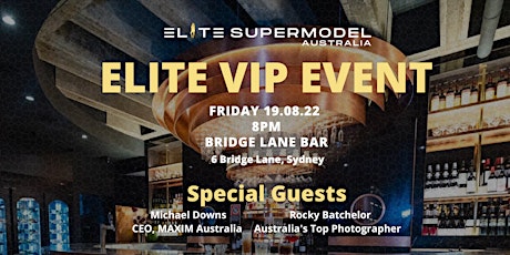 Elite Supermodel Australia's Elite VIP Event