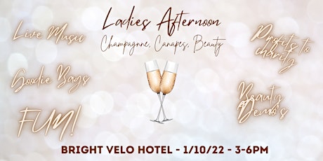 Ladies Afternoon - Champagne, Canapes & Beauty primary image