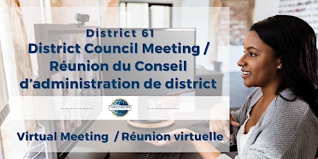 District Council / Le Conseil d’administration de district