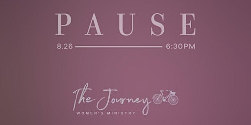 The Journey  FREE Women's Event