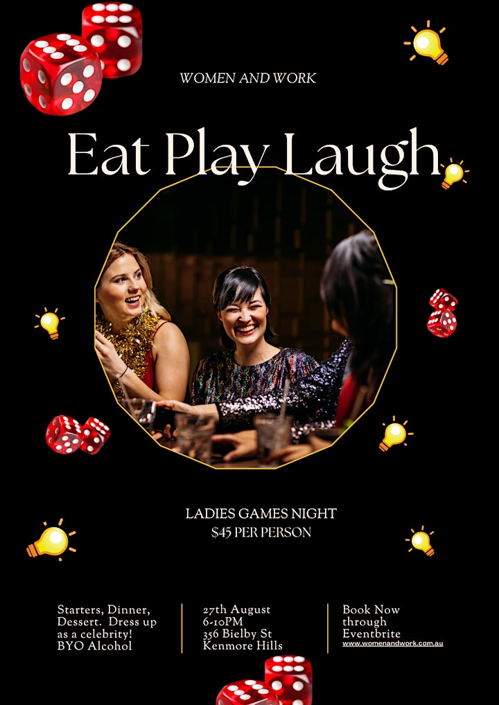 EAT PLAY LAUGH image