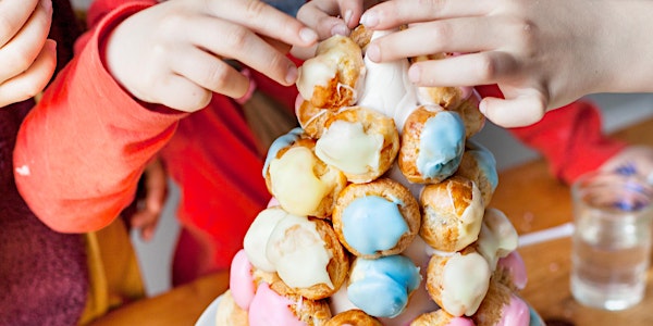 Make your own choux puff tower!