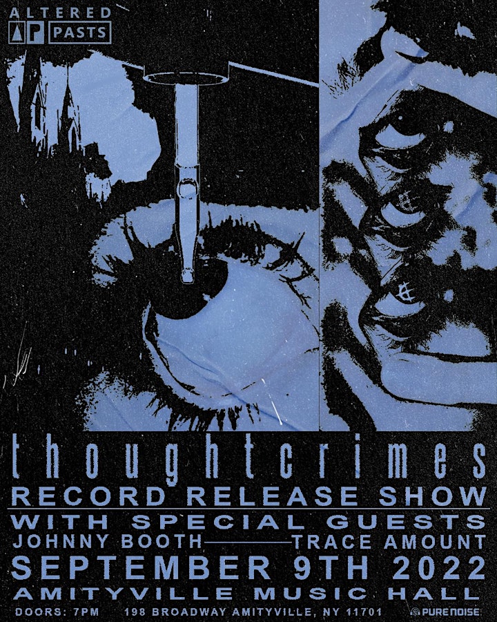 Thoughtcrimes Record Release Show with Johnny Booth and Trace Amount at AMH image