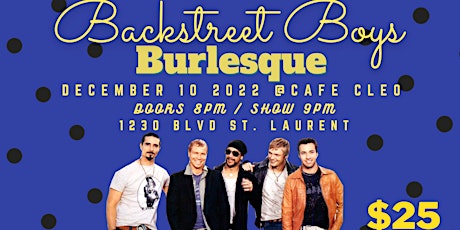 Backstreet Boys Burlesque