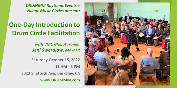 One Day Introduction to Drum Circle Facilitation