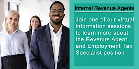 Information Session about Revenue Agent and Employment Tax Specialist