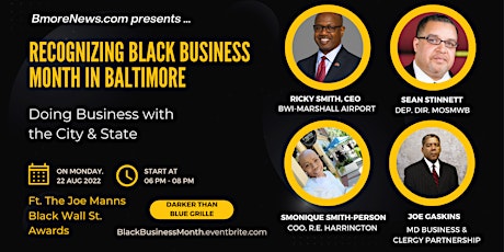 Recognizing Black Business Month in Baltimore: Doing Biz w/ City & State