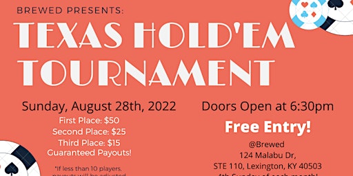Texas Hold'Em Tournament