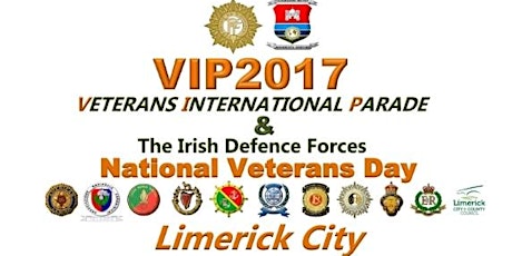 VIP2017 - Veterans International Parade & Irish Defence Forces National Veterans Day primary image
