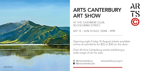 Opening night of the Arts Canterbury Art Show at The Cashmere Club