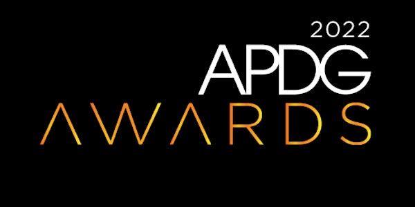 2022 APDG Awards: Live Streamed