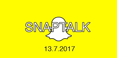 Primaire afbeelding van SnapTalk, het eerste Snapchat-evenement in België