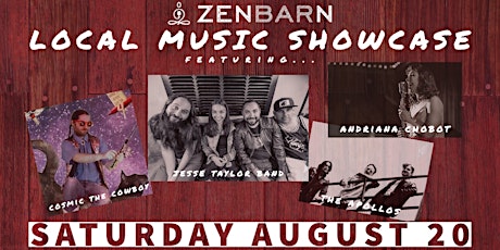 Local Music Showcase featuring... Jesse Taylor Band, The Apollos & more!