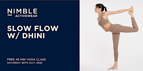 Nimble x Dhini - Slow Flow Yoga