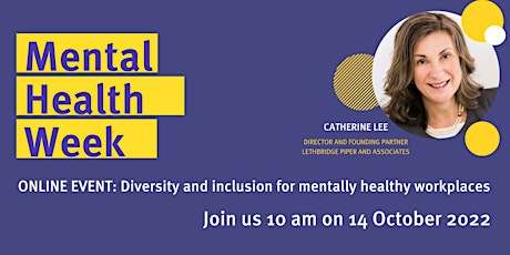 Diversity and inclusion for mentally healthy workplaces