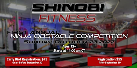 Ninja Warrior Obstacle Competition at Shinobi Fitness (13+ Comp)