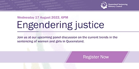 Engendering justice - sentencing women and girls in Queensland