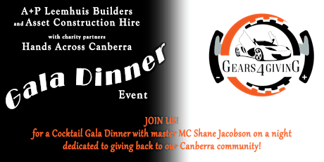 Gears 4 Giving - Charity Gala Dinner