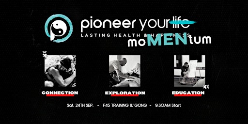 pioneer your moMENtum - Men's Wellbeing Workshop