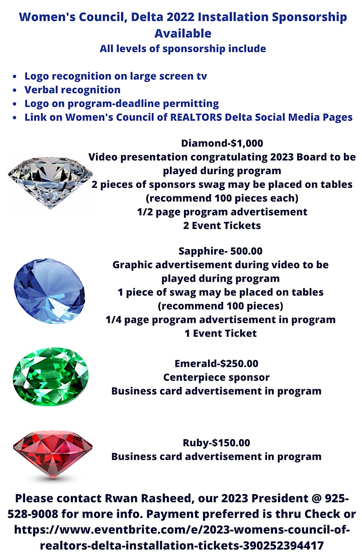 2023 Women's Council of REALTORS Delta Installation image
