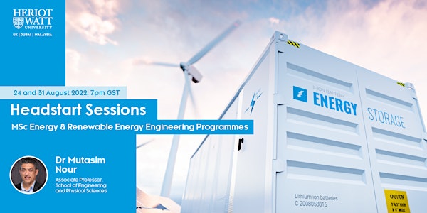 Demand Management and Energy Storage Headstart Sessions